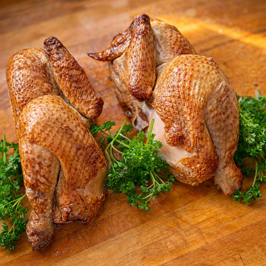 Free-Range Smoked Chicken (Halved) 800 - 1kg