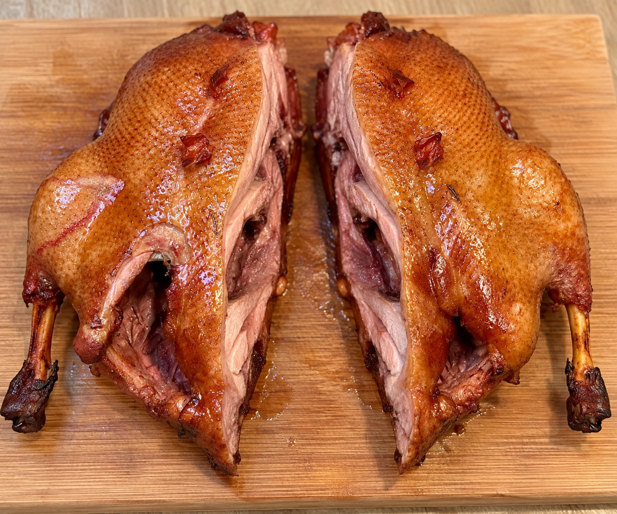 PRE-ORDER Smoked Organic Duck (halved) Chilli & Ginger 800g